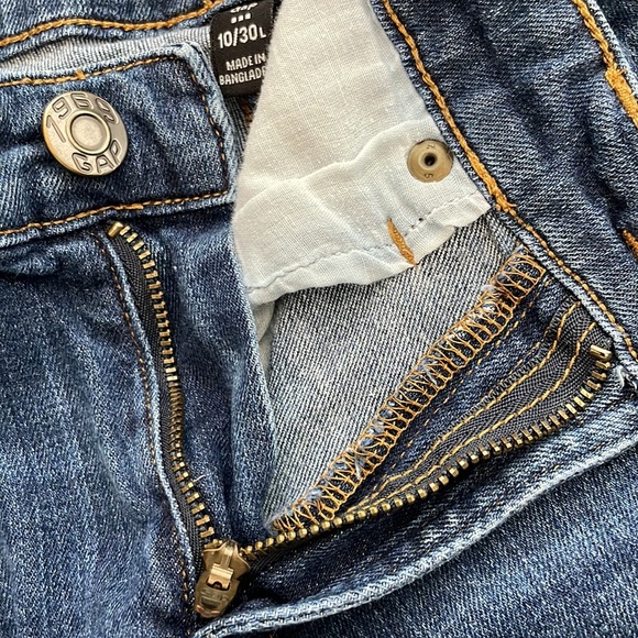 Gap Premium Straight Jeans - Size 10/30L - Picture 6 of 7